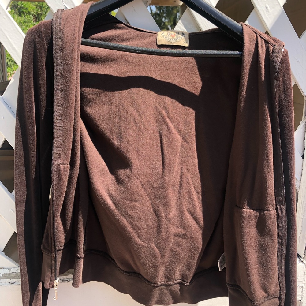 Juicy Couture Chocolate Velour Tracksuit